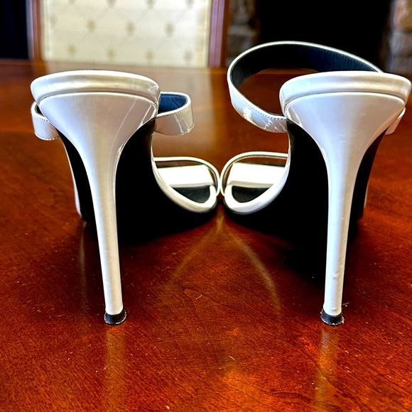 Giuseppe Zanotti square toe 2 band mules EU 39.5 - Picture 4 of 8